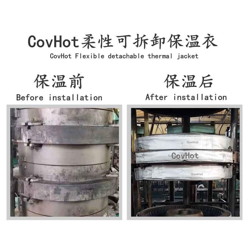 硫化機使用可拆卸保溫套有什么用途？